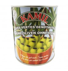 Kamil Pitted Green Olives 850g