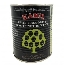 Kamil Pitted Black Olives 850g