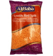 AliBaba Lentils Red Split 2kg